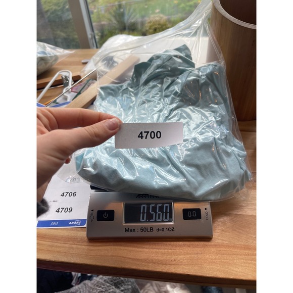 American Eagle Outfitters Mens Button Down Shirt Size M Light Blue Logo Preppy - Picture 8 of 8